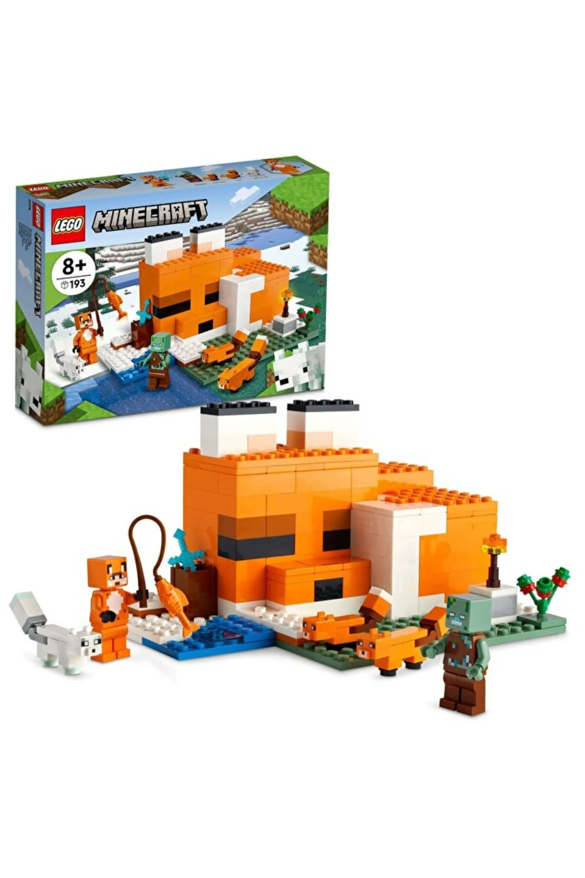 اسباب بازی های دیگر ® MINECRAFT FOX HUT 21178 LEGO