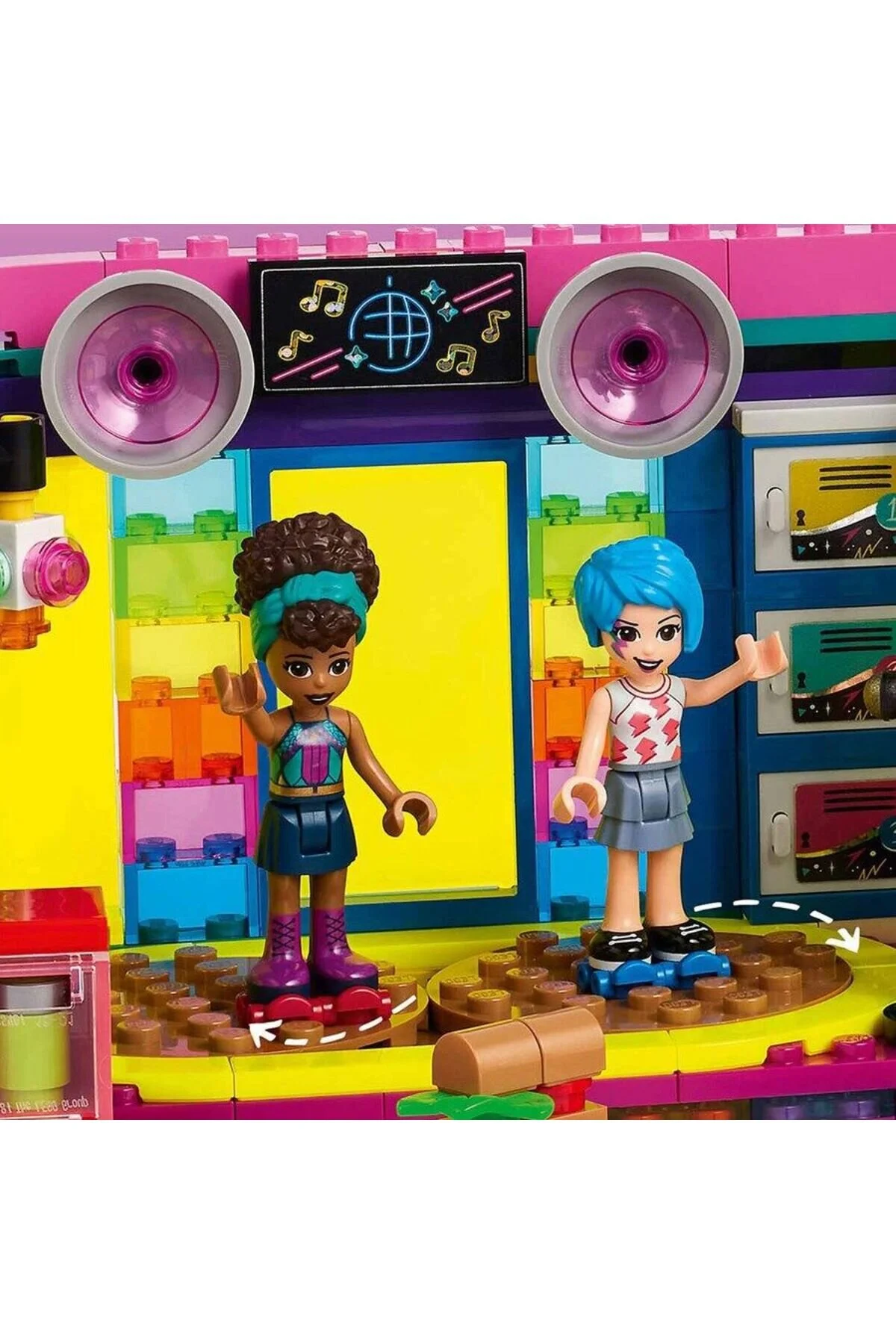 لگو و اسباب بازی های ساخت محور تالار دیسکو رولر دوستان از ترکیه LEGO