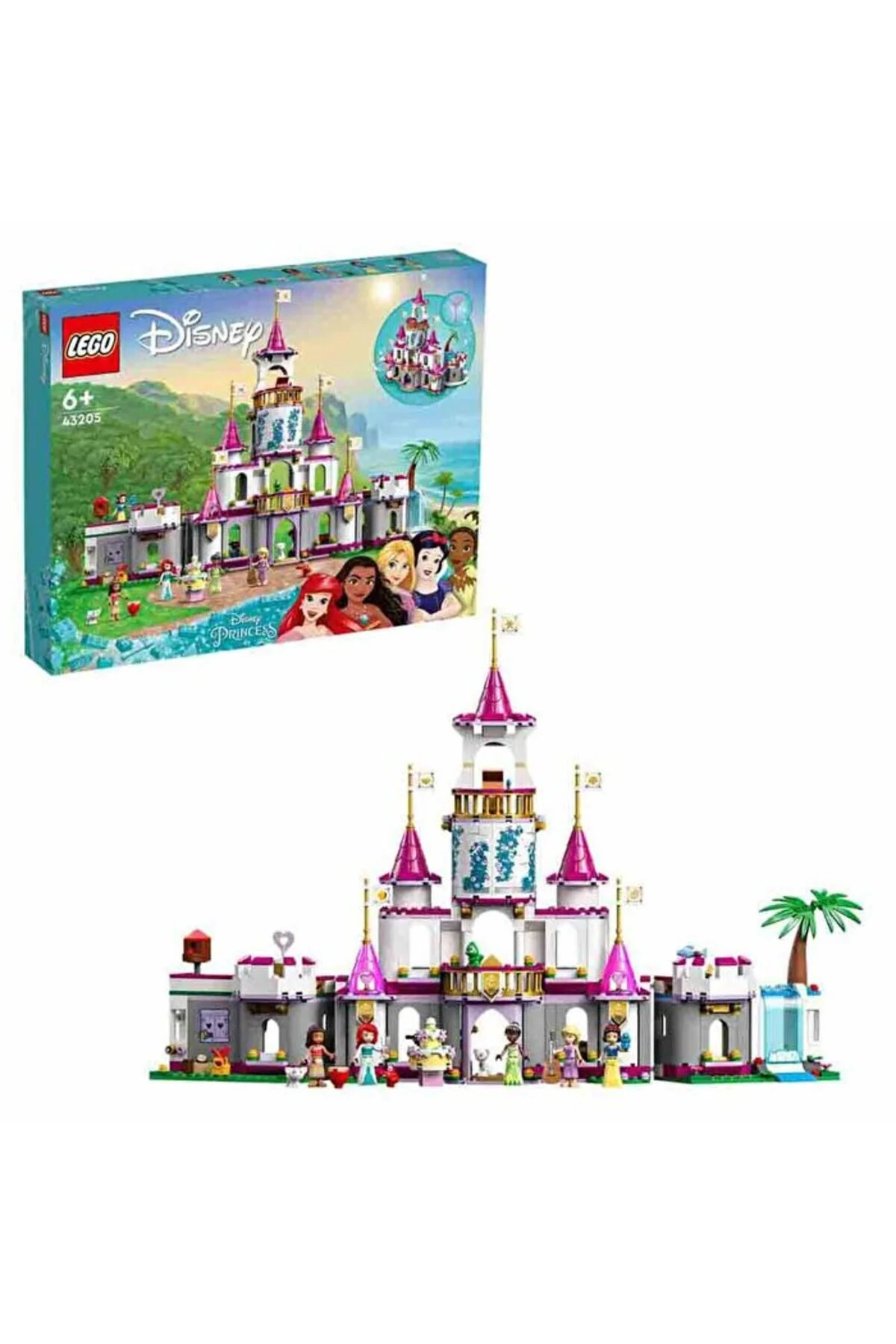 اسباب بازی های دیگر DISNEY PRINCESS™ SPECTACULAR ADVENTURE CASTLE 43205 اورجینال LEGO