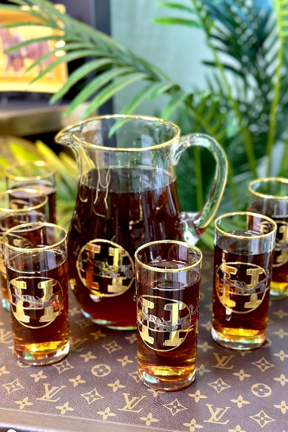 ARTER Home لیوان نوشابه 6 تکه H الگوی طلا
