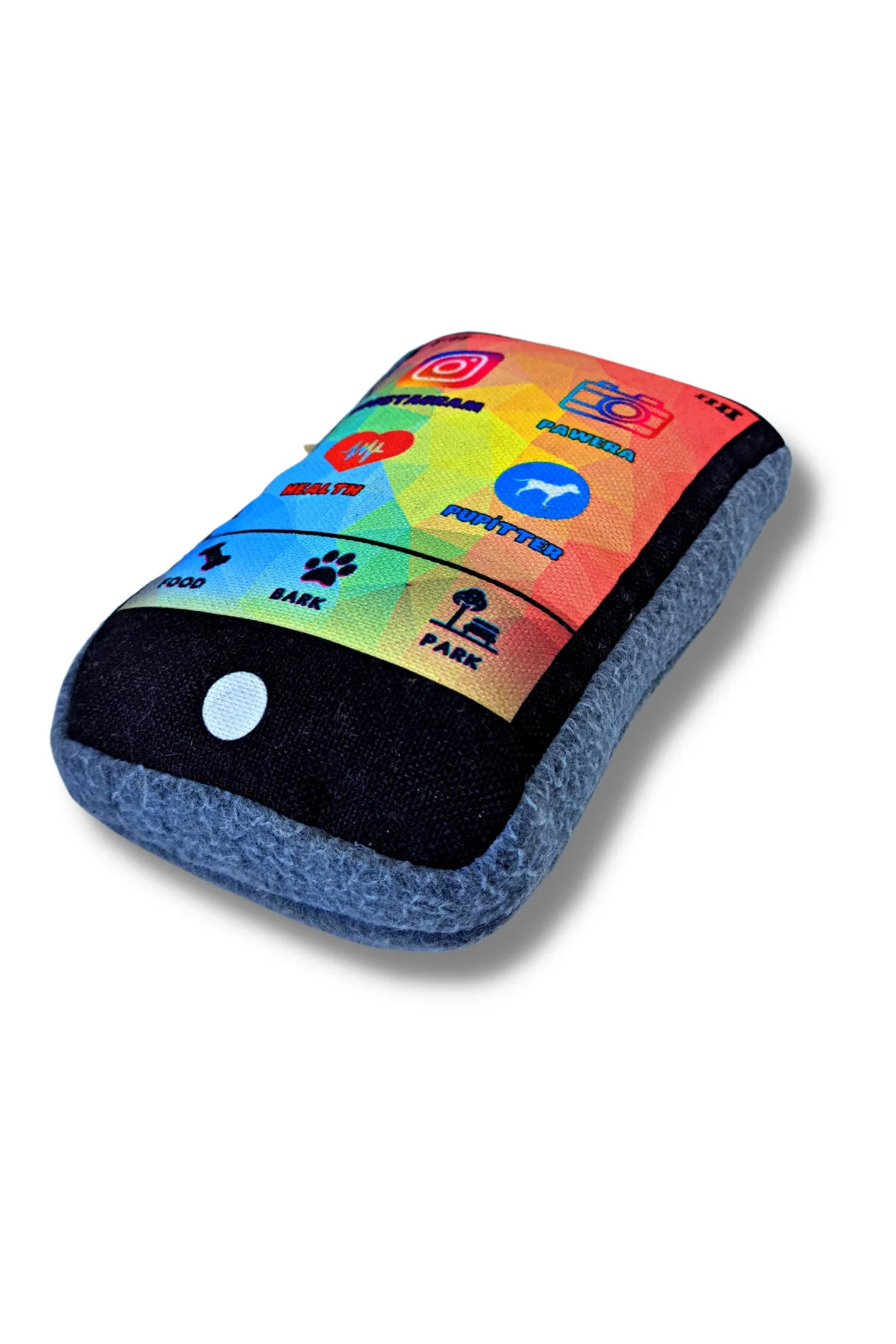 اسباب بازی سگ چند رنگ Pawphone Sound تلفن همراه + Chicky Bone Dog Toy UTD2LKOPAWCHC UTDpet