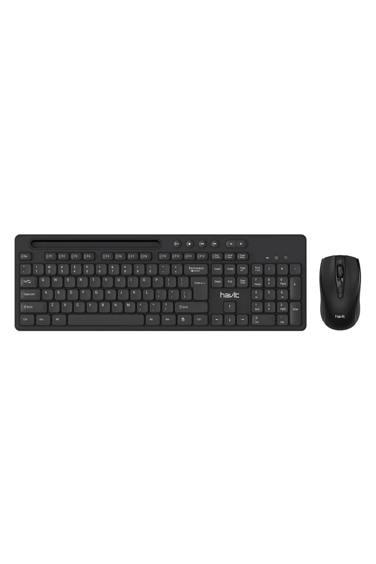 کیبورد مجموعه ماوس صفحه کلید چندرسانه ای KB266GCM Q TR بی سیم Havit