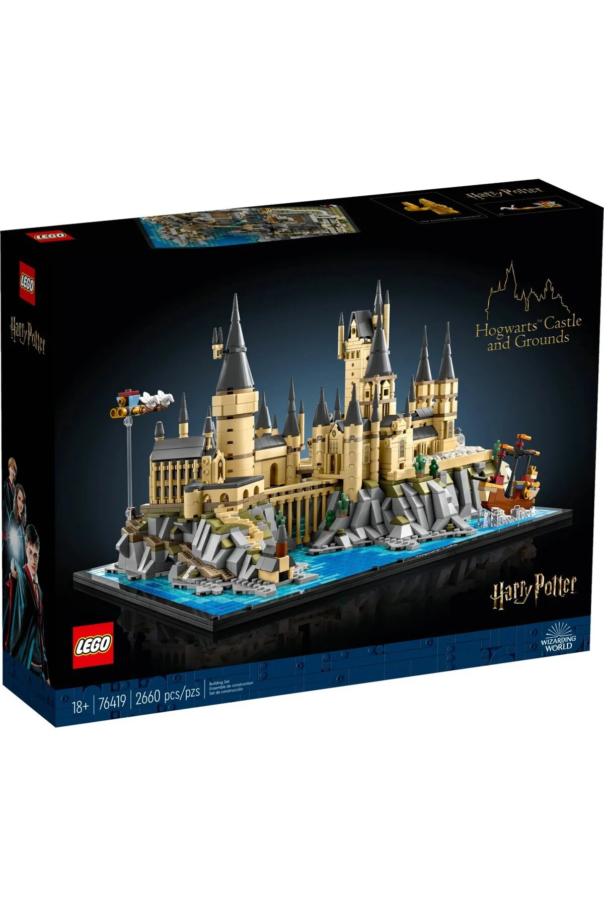 لگو و اسباب بازی های ساخت محور ® هری پاتر™ قلعه باغ هاگوارتز 76419 2660 قطعه از ترکیه LEGO