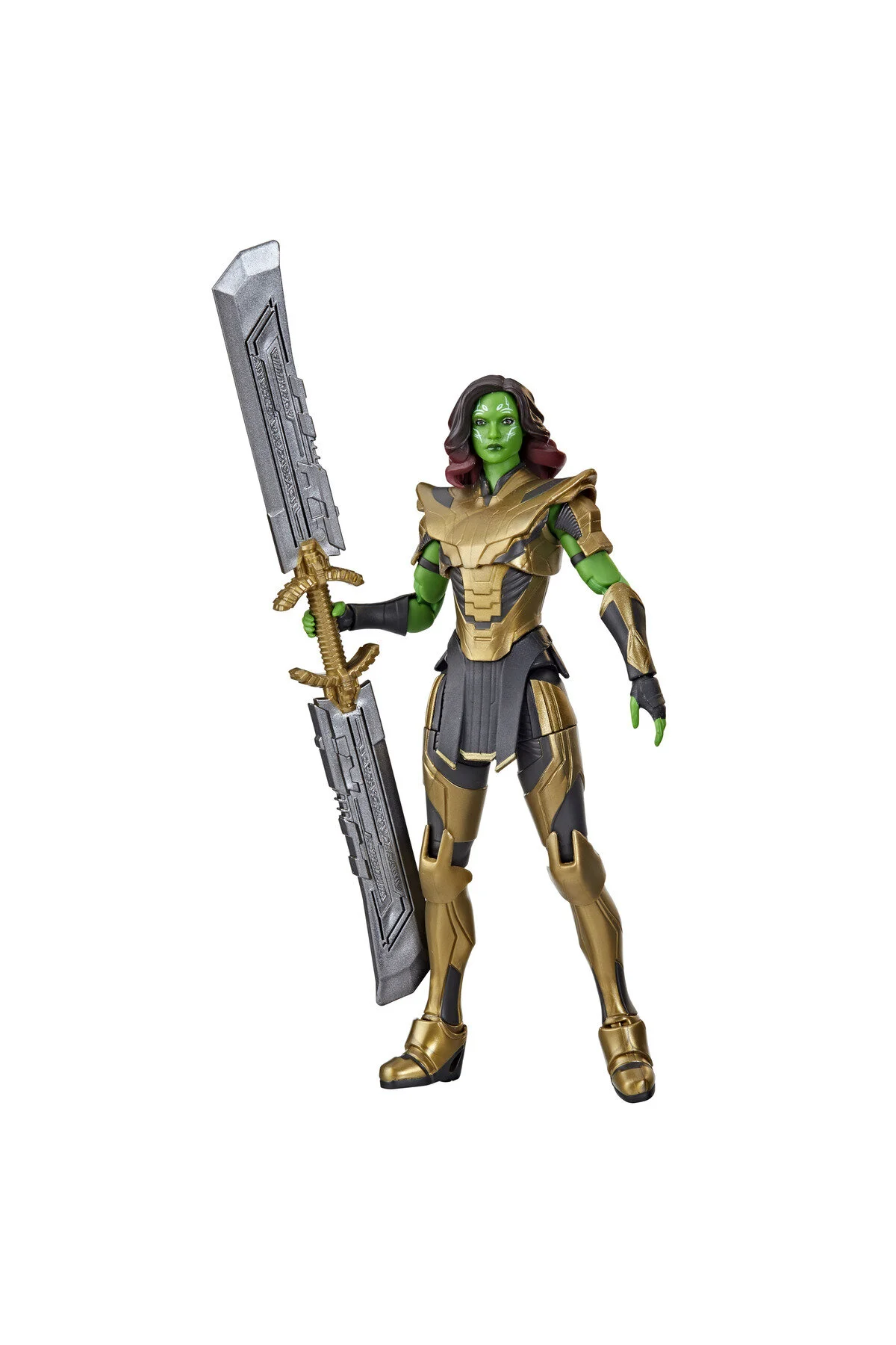 فیگور بنفش چه می شود اگر ؟ Marvel Legends Warrior Gamora Hydra Stomper Baf  Hasbro