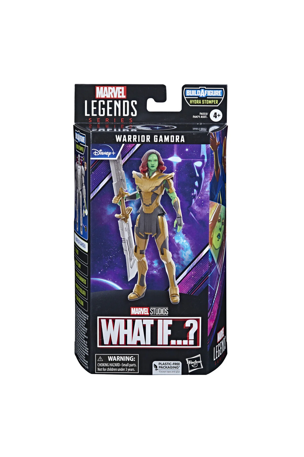 فیگور بنفش چه می شود اگر ؟ Marvel Legends Warrior Gamora Hydra Stomper Baf  Hasbro
