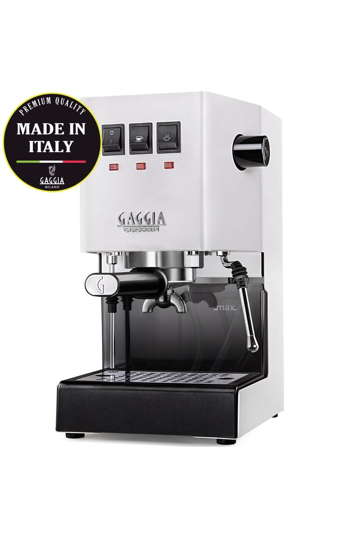 دستگاه اسپرسو و کاپوچینو اسپرسوساز جدید کلاسیک E24 سفید 13 اورجینال Gaggia