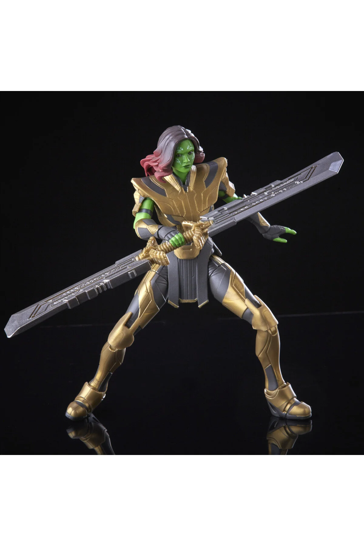 فیگور بنفش چه می شود اگر ؟ Marvel Legends Warrior Gamora Hydra Stomper Baf  Hasbro