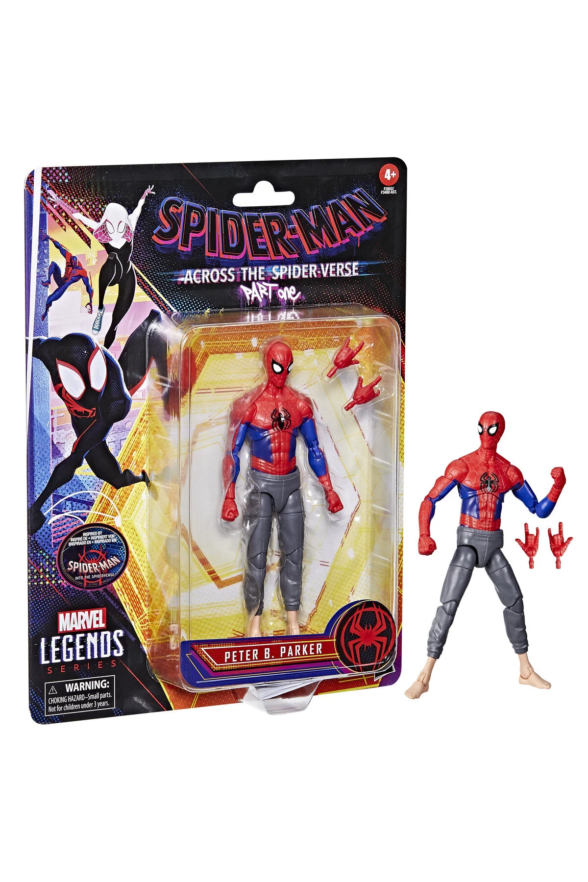 فیگور مرد عنکبوتی: در سراسر آیه عنکبوت شکل اکشن پیتر B پارکر  Hasbro