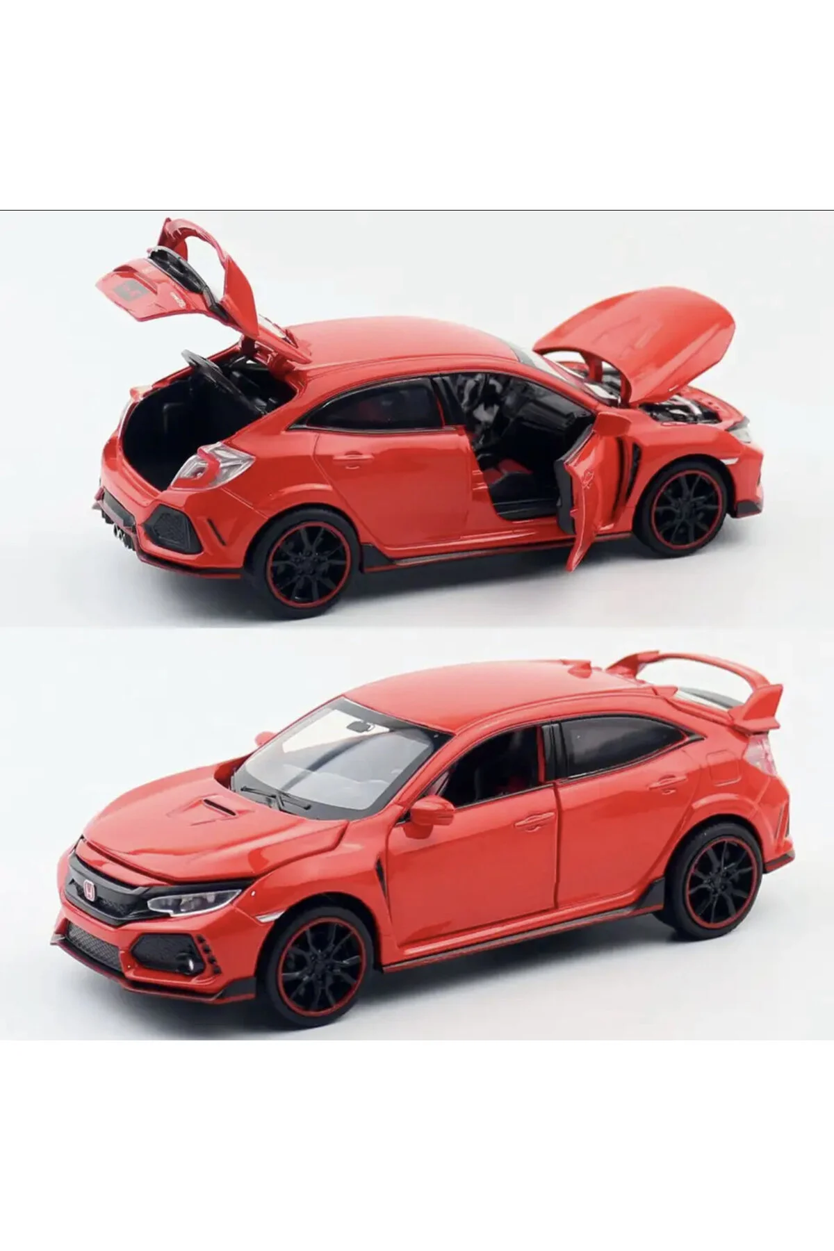 ماشین اسباب بازی HONDA CIVIC TYPE R 1:32 MODEL CAR RED CarStore