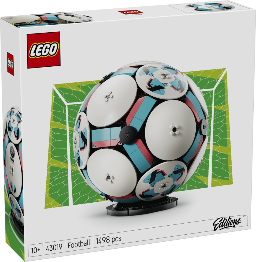 مجموعه ساختنی و نمایشی توپ فوتبال لگو LEGO ادیشنز Editions مدل 43019، ۱۴۹۸ قطعه، حداقل سن ۱۰ سال