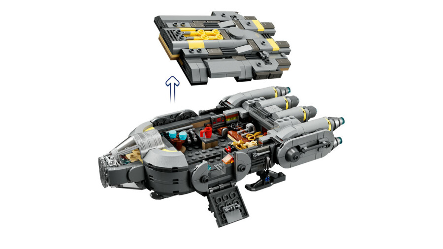 مجموعه ساختنی سفینه فضایی جنگ ستارگان لگو LEGO Anzellan Starship مدل 75445، ۷۰۱ قطعه، حداقل سن ۹ سال