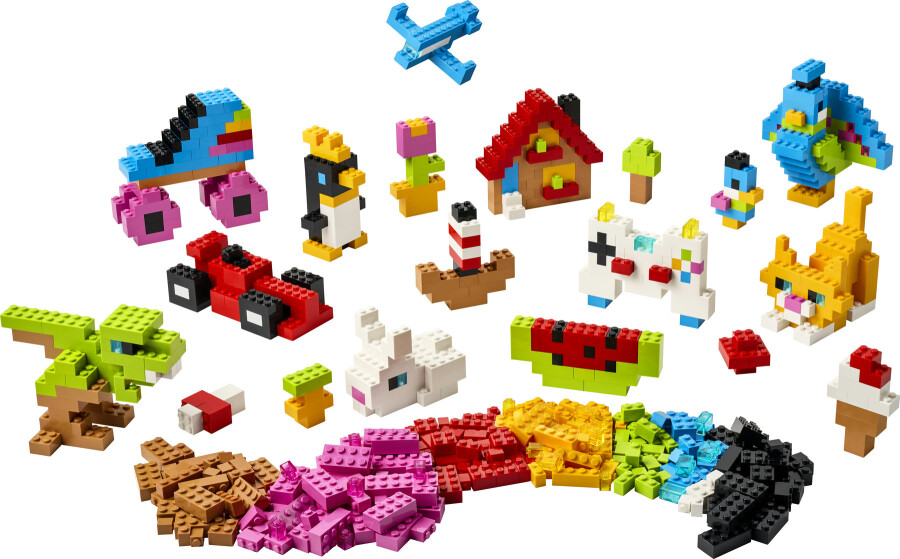 مجموعه ساختنی خلاقانه لگو LEGO کلاسیک مدل 11045، ۸۲۰ قطعه، حداقل سن ۵ سال