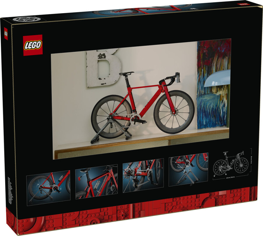 مجموعه ساختنی دوچرخه جاده‌ای لگو LEGO Icons مدل 11380، ۱۰۱۵ قطعه، حداقل سن ۱۸ سال