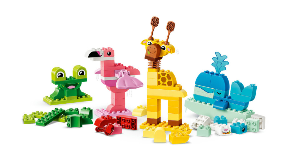 بازی ساختنی حیوانات لگو LEGO DUPLO، مدل 10472، ۹۴ قطعه، حداقل سن ۳ سال