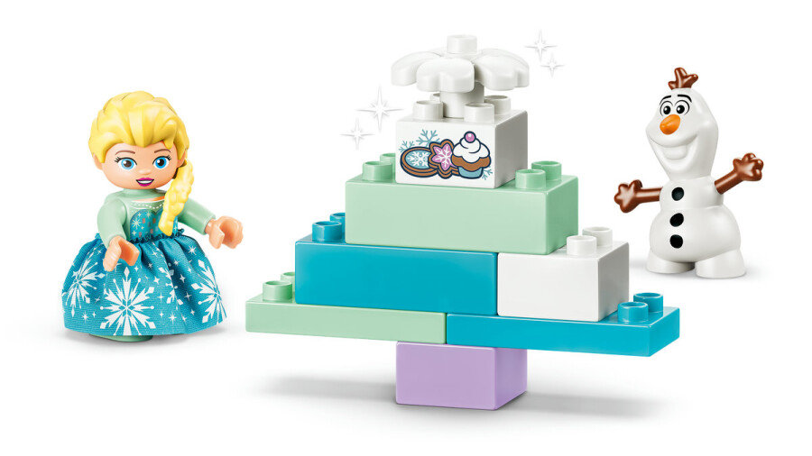 جعبه ساختنی خلاقانه فروزن السا و اولاف از لگو LEGO DUPLO، مدل 10462، ۳۷ قطعه، حداقل سن ۲ سال