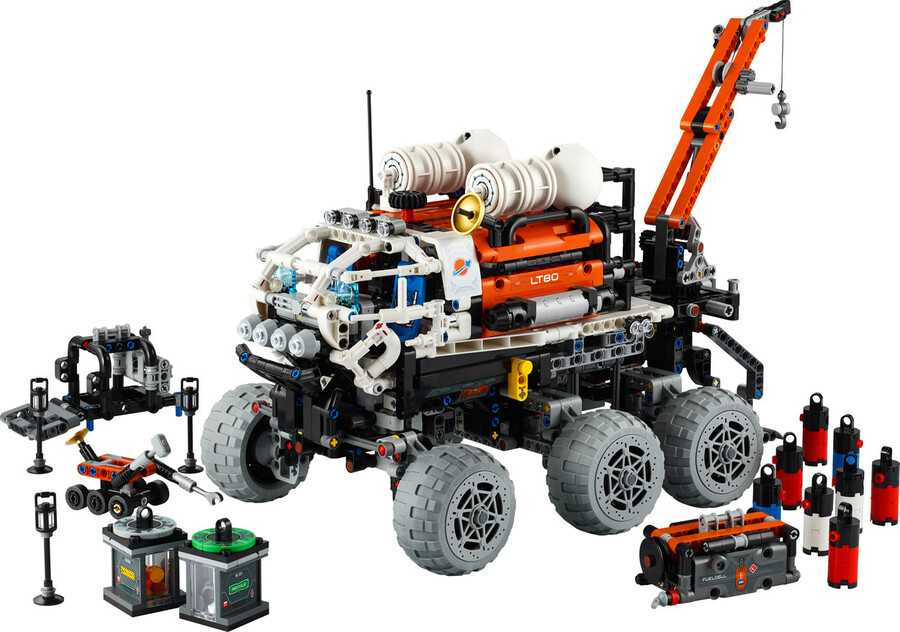 مجموعه ساختنی لگو LEGO تکنیک Technic مدل 42180 وسیله نقلیه اکتشافی تیم مریخ، ۱۵۹۹ قطعه، حداقل سن ۱۱ سال