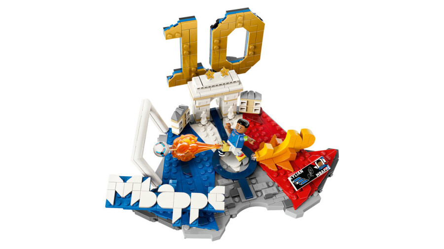 مجموعه ساختنی و نمایشی لحظات فراموش‌نشدنی کیلیان امباپه از لگو LEGO، سری ادیشنز، مدل 43013، ۴۹۰ قطعه