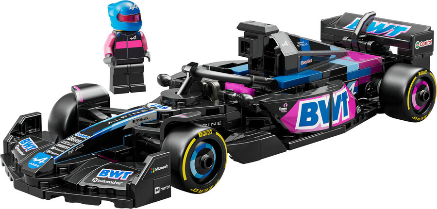 مجموعه ساختنی خودروی مسابقه‌ای فرمول ۱ آلپاین BWT لگو LEGO اسپید چمپیونز Speed Champions مدل 77248، ۲۵۸ قطعه، حداقل سن ۱۰ سال