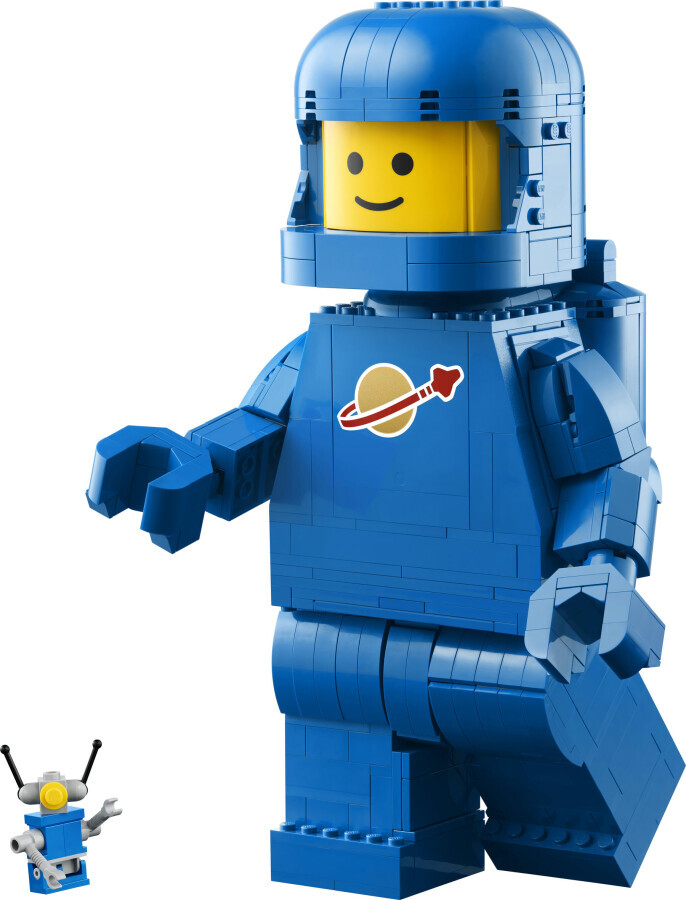 مجموعه ساختنی لگو LEGO آیکونیک Iconic مینی‌فیگور فضانورد آبی بزرگ مدل 40921، ۷۹۳ قطعه، حداقل سن ۱۰ سال