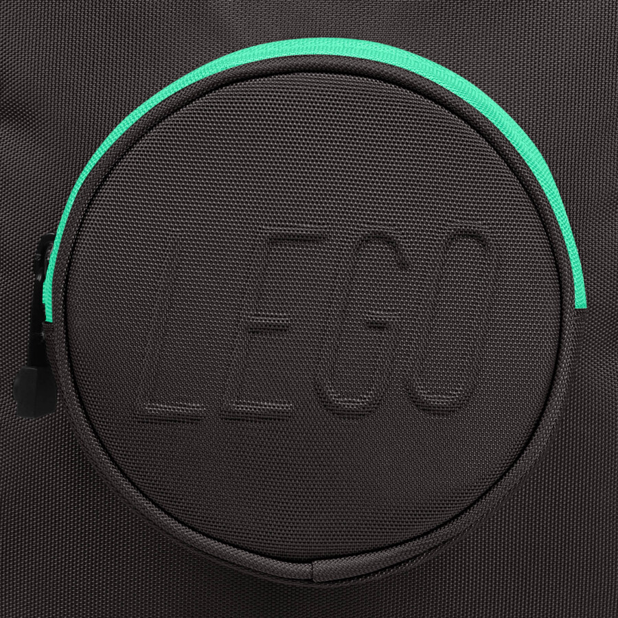 کوله‌پشتی کودک لگو LEGO سری آیکونیک مدل 20206B-0354 طرح قطعه ساخت 1x1، مشکی و چندرنگ، ظرفیت ۷ لیتر