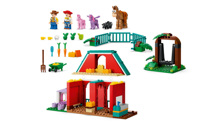 مجموعه ساختنی مزرعه اسب بلیز از لگو LEGO دیزنی و پیکسار، مدل 43304، ۲۰۹ قطعه