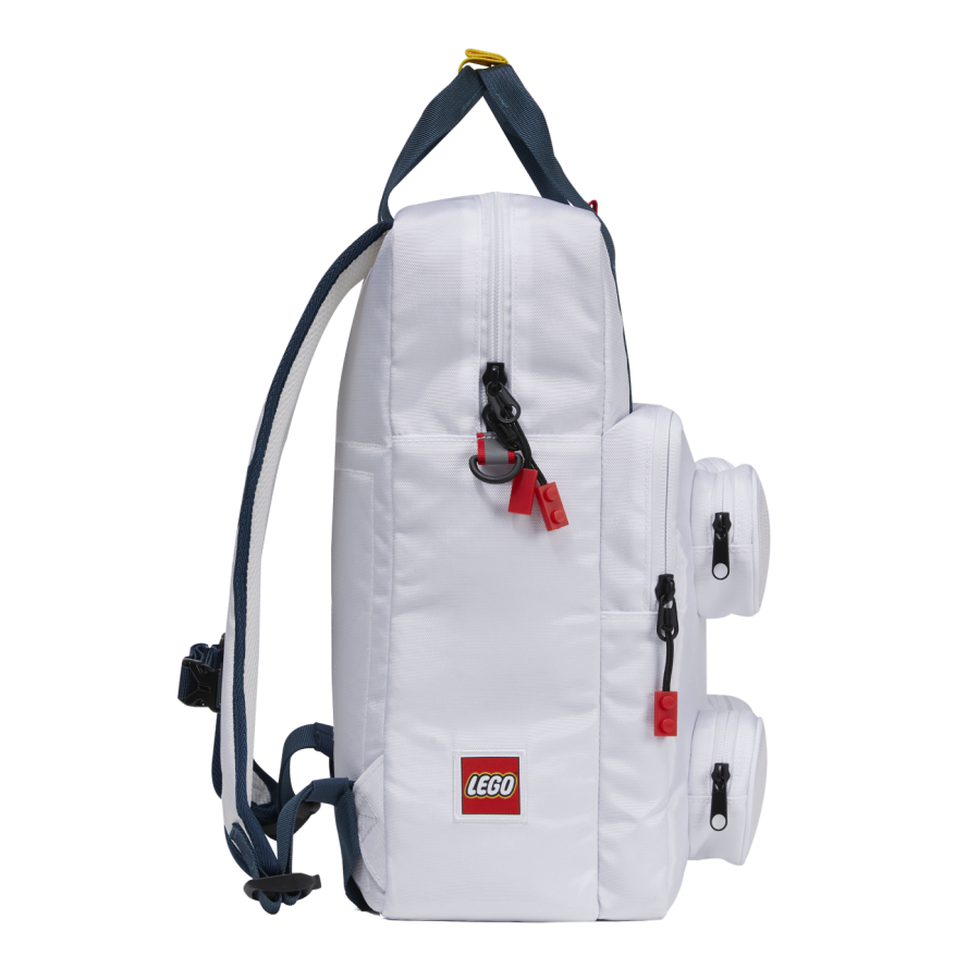 کوله‌پشتی پریمیوم 2x2 لگو LEGO Iconic مدل 20318-0001، سفید، ۱۵ لیتر