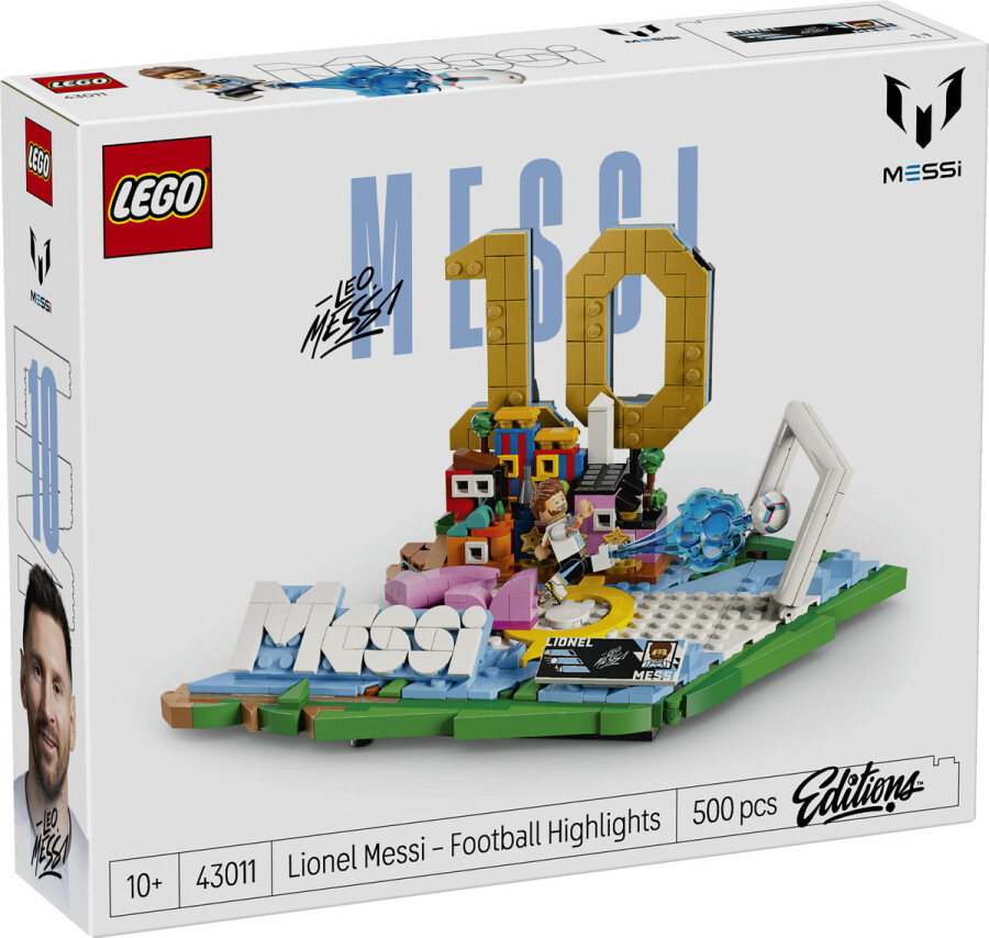 مجموعه ساختنی فوتبال لیونل مسی از لگو LEGO، سری Editions، مدل 43011، ۵۰۰ قطعه