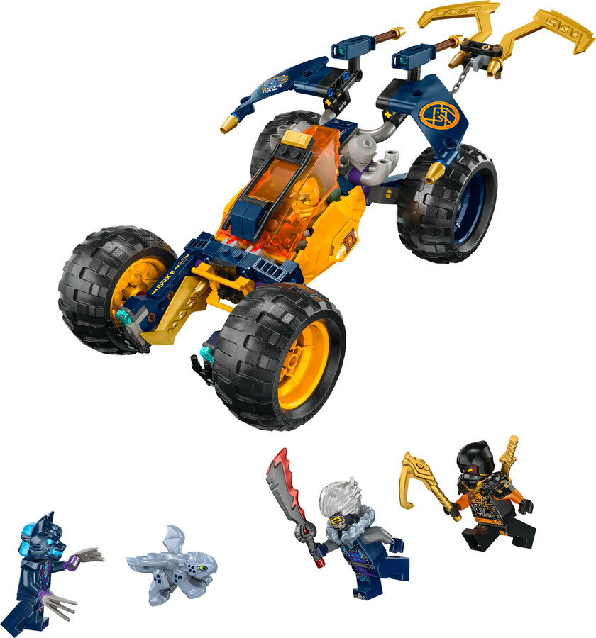 مجموعه ساختنی لگو LEGO نینجاگو NINJAGO ماشین باگی آفرود آرین مدل 71811، ۲۶۷ قطعه