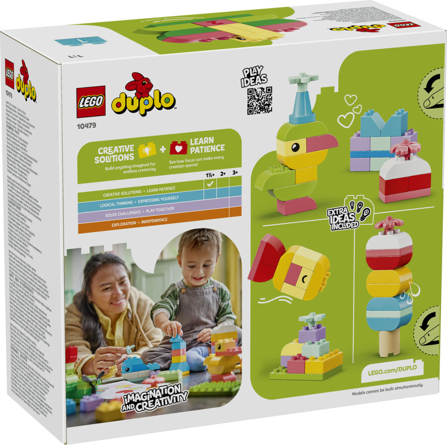 مجموعه ساختنی خلاقانه لگو LEGO دوپلو DUPLO مدل 10479، ۸۰ قطعه، حداقل سن ۱۸ ماه
