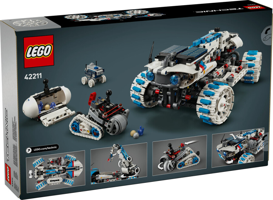 مجموعه ساختنی خودروی ماه‌نورد لگو LEGO تکنیک Technic مدل 42211، ۱۰۸۲ قطعه