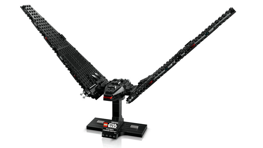 مجموعه ساختنی شاتل فرماندهی کایلو رن لگو LEGO مدل 75406، ۳۸۶ قطعه، حداقل سن ۱۸ سال