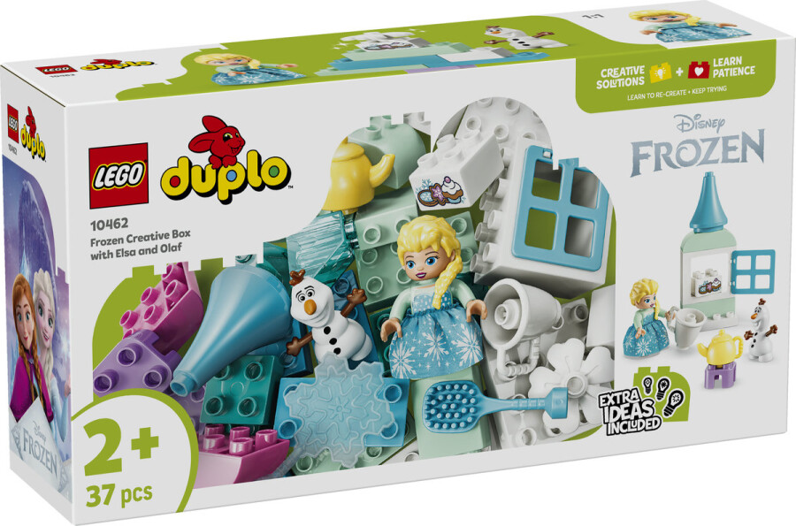 جعبه ساختنی خلاقانه فروزن السا و اولاف از لگو LEGO DUPLO، مدل 10462، ۳۷ قطعه، حداقل سن ۲ سال