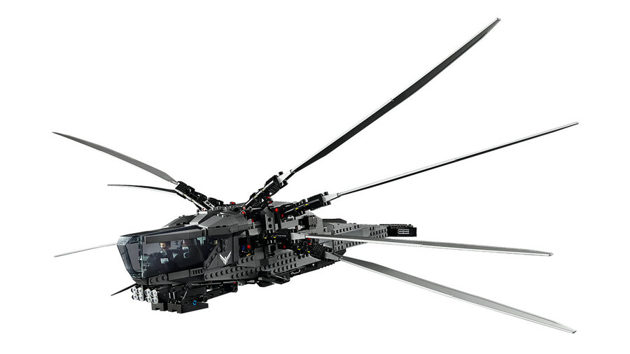 مجموعه ساختنی لگو LEGO آیکونز Icons مدل 10327 اورنیتوپتر سلطنتی آتریدس از Dune، ۱۳۶۹ قطعه