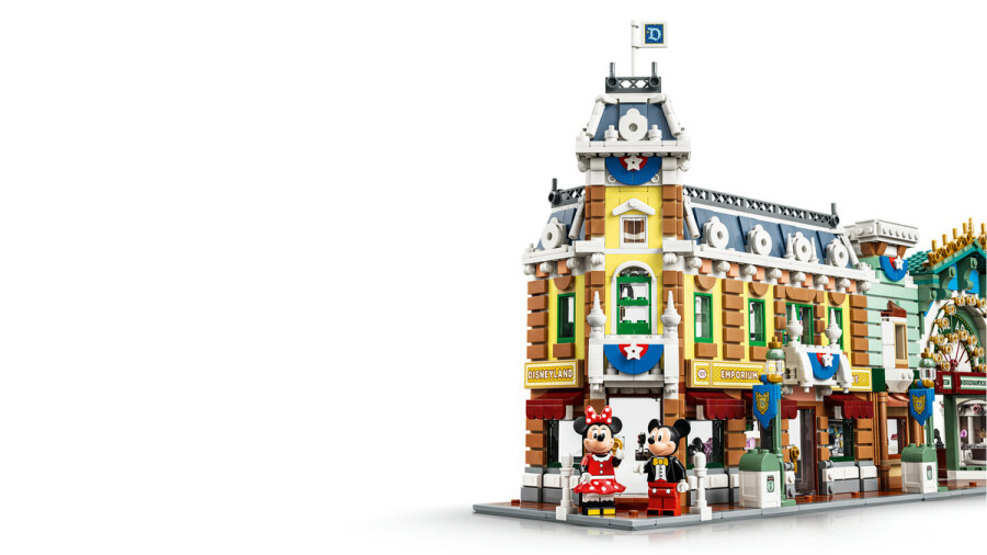 مجموعه ساختنی خیابان اصلی دیزنی، لگو LEGO مدل 43302، ۳۸۹۹ قطعه، حداقل سن ۱۸ سال