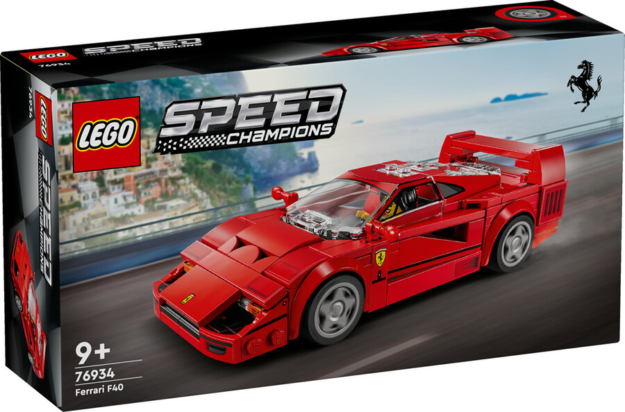 مجموعه ساختنی لگو LEGO اسپید چمپیونز Ferrari F40 مدل 76934، ۳۱۸ قطعه