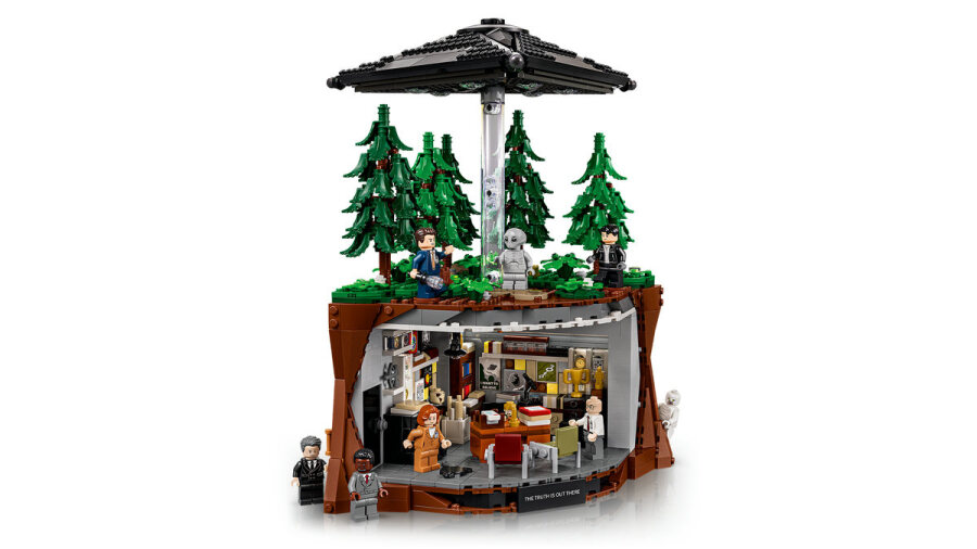 مجموعه ساختنی لگو LEGO Ideas مدل 21369 The X-Files، ۱۴۷۸ قطعه با ۸ مینی‌فیگور