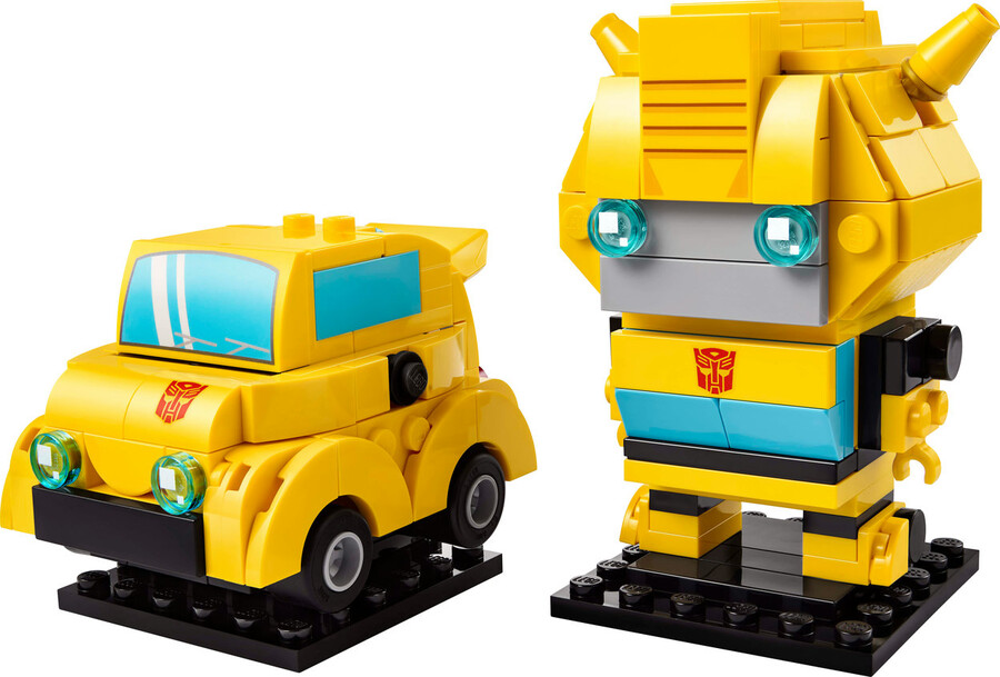 مجموعه ساختنی لگو LEGO بریک‌هدز BrickHeadz بامبل‌بی ربات و خودرو، مدل 40804، ۲۵۳ قطعه