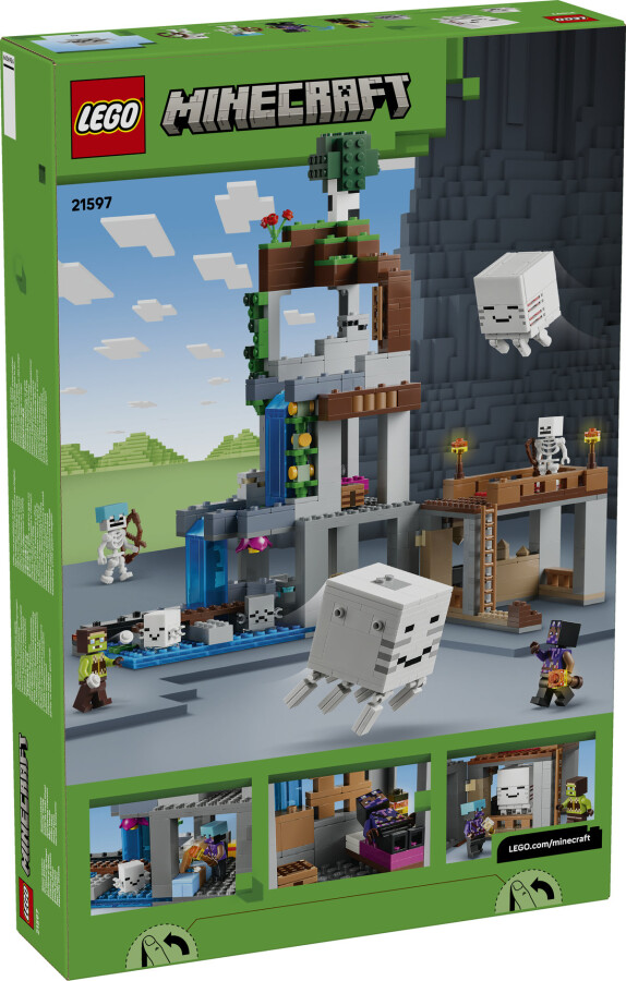 مجموعه ساختنی ایستگاه گاست لگو LEGO ماینکرفت Minecraft مدل 21597، ۷۵۴ قطعه، حداقل سن ۹ سال