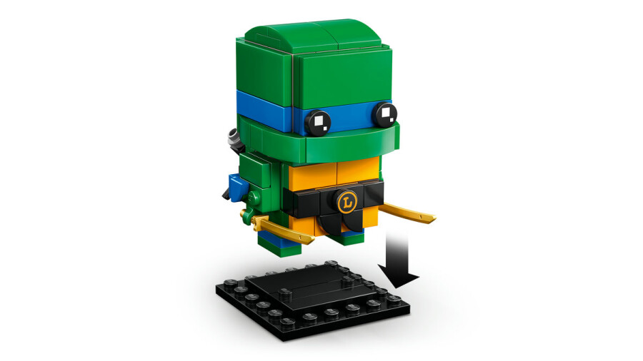 مجموعه ساختنی فیگورهای لاک‌پشت‌های نینجا لگو LEGO BrickHeadz مدل 40878، ۵۶۷ قطعه، ۴ فیگور، حداقل سن ۱۰ سال