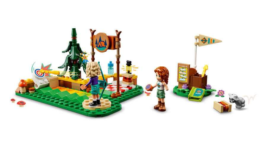 مجموعه ساختنی لگو LEGO فرندز Friends مدل 42622 کمپ ماجراجویی و تیراندازی با کمان، ۱۵۷ قطعه