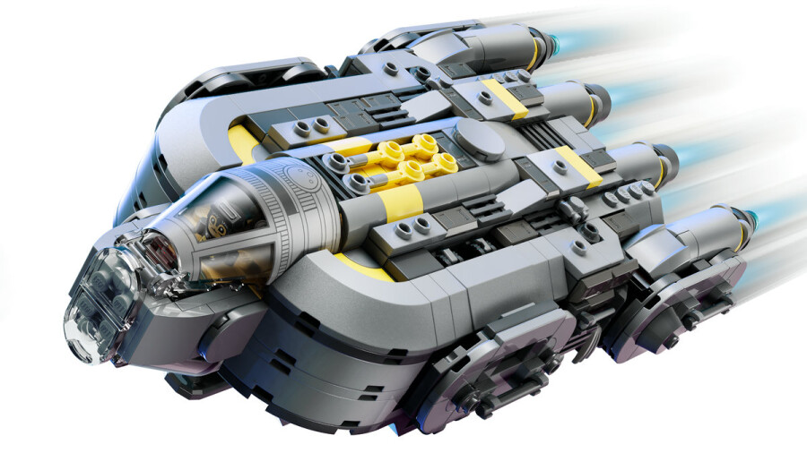 مجموعه ساختنی سفینه فضایی جنگ ستارگان لگو LEGO Anzellan Starship مدل 75445، ۷۰۱ قطعه، حداقل سن ۹ سال