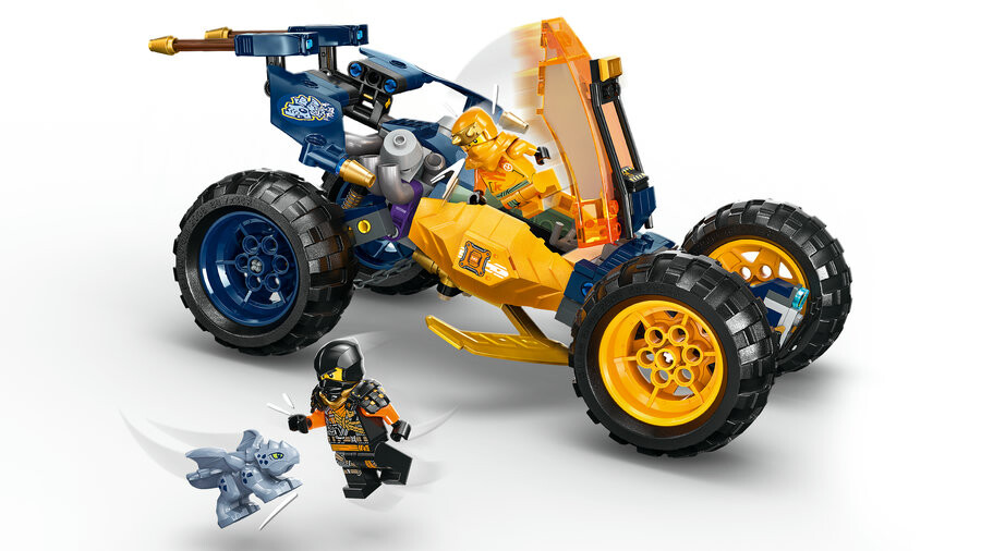 مجموعه ساختنی لگو LEGO نینجاگو NINJAGO ماشین باگی آفرود آرین مدل 71811، ۲۶۷ قطعه