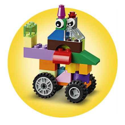 مجموعه ساختنی لگو LEGO کلاسیک Classic مدل 10696، ۴۸۴ قطعه، حداقل سن ۴ سال
