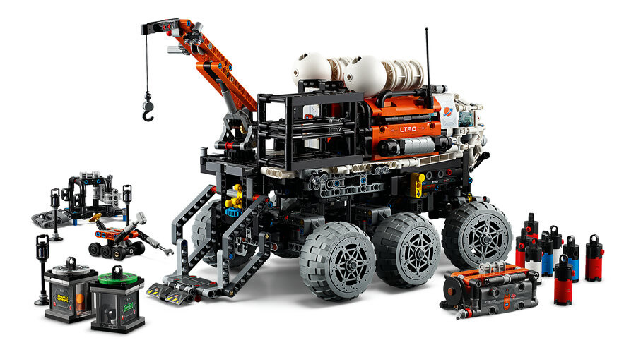 مجموعه ساختنی لگو LEGO تکنیک Technic مدل 42180 وسیله نقلیه اکتشافی تیم مریخ، ۱۵۹۹ قطعه، حداقل سن ۱۱ سال