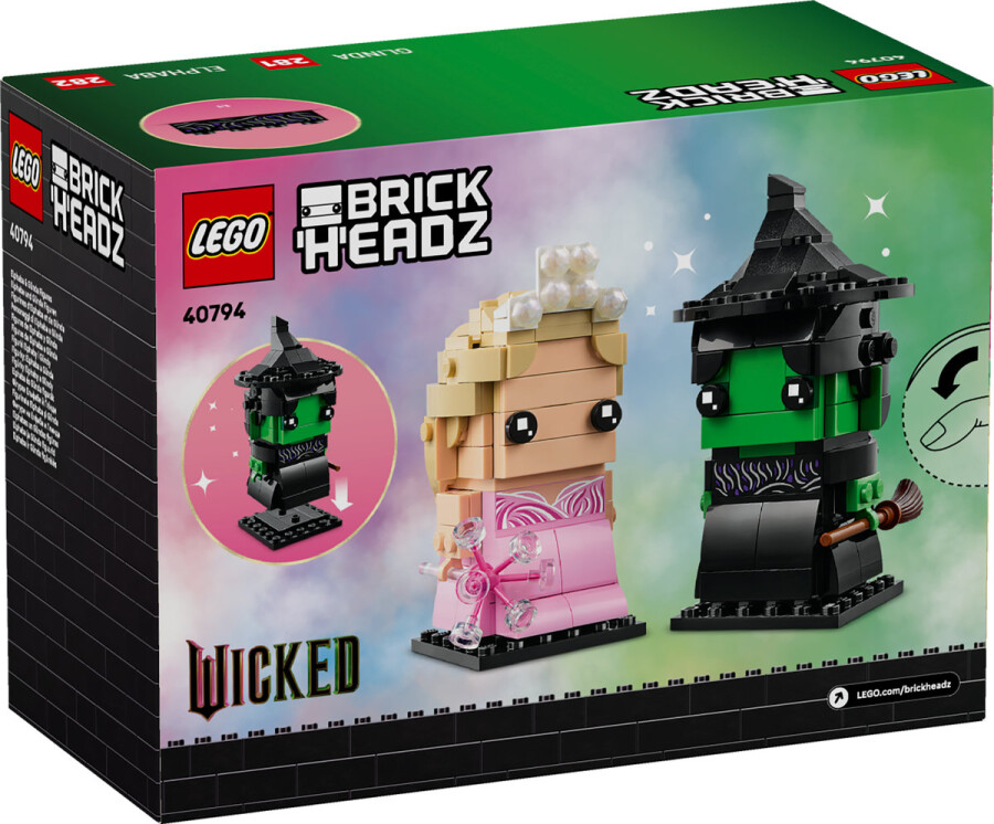 مجموعه ساختنی فیگورهای ال‌فابا و گلایندا لگو LEGO مدل 40794، ۳۲۵ قطعه، حداقل سن ۱۰ سال