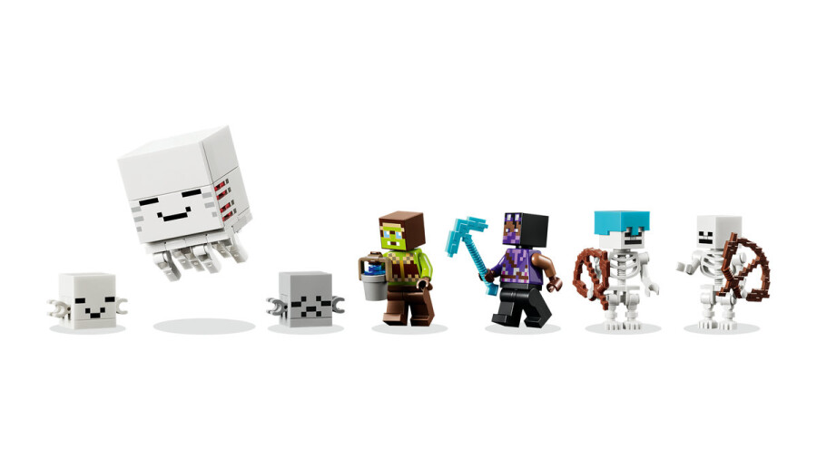 مجموعه ساختنی ایستگاه گاست لگو LEGO ماینکرفت Minecraft مدل 21597، ۷۵۴ قطعه، حداقل سن ۹ سال