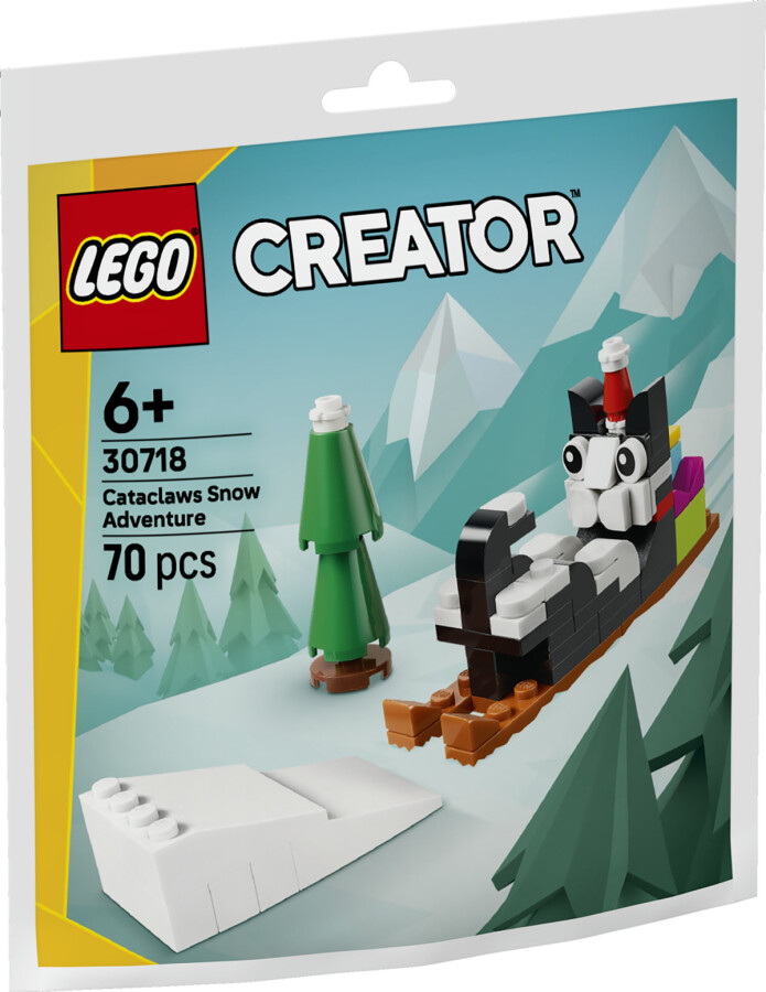 مجموعه ساختنی لگو LEGO کریتور 3 در 1 مدل 30718، ماجراجویی برفی میرمیر پاتی، ۷۰ قطعه، حداقل سن ۶ سال