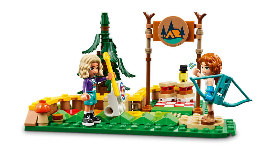 مجموعه ساختنی لگو LEGO فرندز Friends مدل 42622 کمپ ماجراجویی و تیراندازی با کمان، ۱۵۷ قطعه
