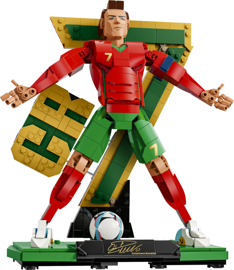 مجموعه ساختنی و نمایشی فوتبال کریستیانو رونالدو از لگو LEGO، سری Editions، مدل 43016، ۸۵۴ قطعه، حداقل سن ۱۲ سال