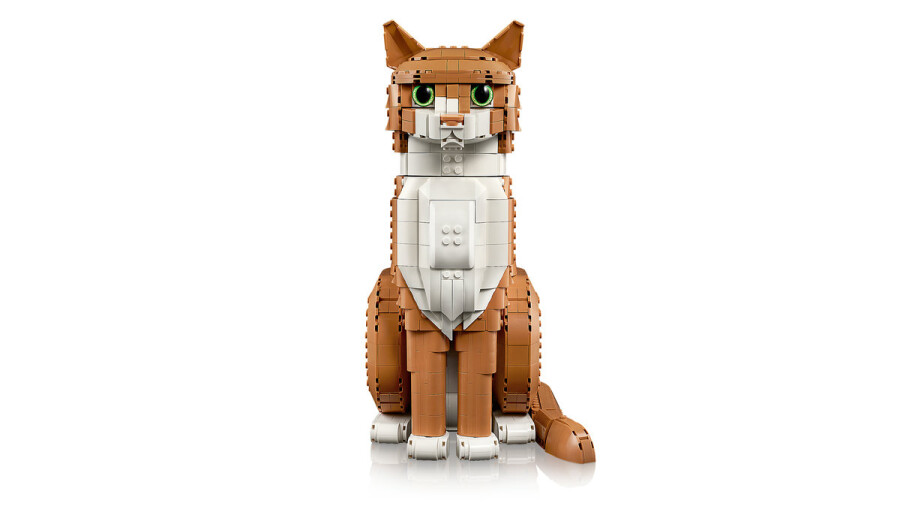 مجموعه ساختنی و نمایشی لگو LEGO آیدیا Ideas گربه نارنجی مدل 21376، ۱۷۵۵ قطعه، حداقل سن ۱۸ سال